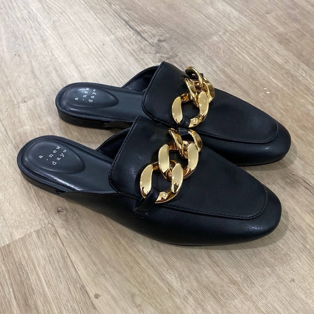 Target mules gold details